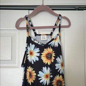 Amazon Kids One Piece Sunflower Print